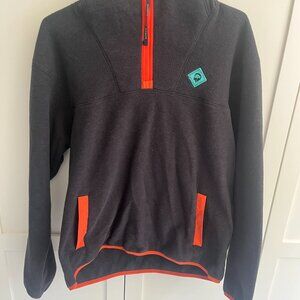 Outdoor Afro Men's Fleece Pullover Hoodie (size M)